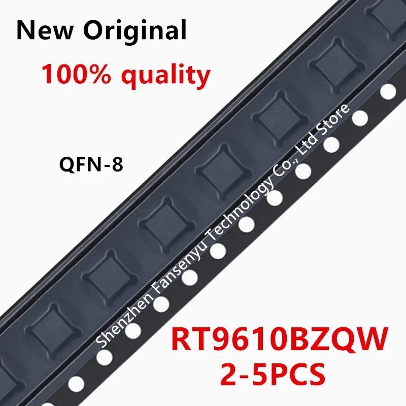 

(2-5pcs)100% New original RT9610BZQW RT9610B RT9610 209 2O9 QFN8 Chipset