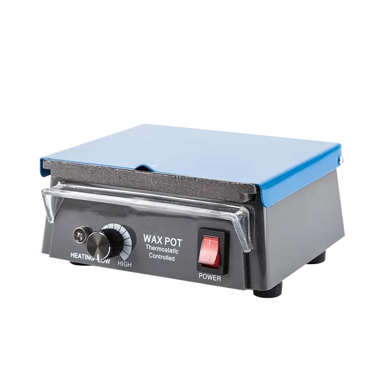 وعاء سخان شمع الأسنان ، معدات البارافين ثلاثية الفتحات ، صاهر تناظري لمختبر الأسنان ، 3 صفوف