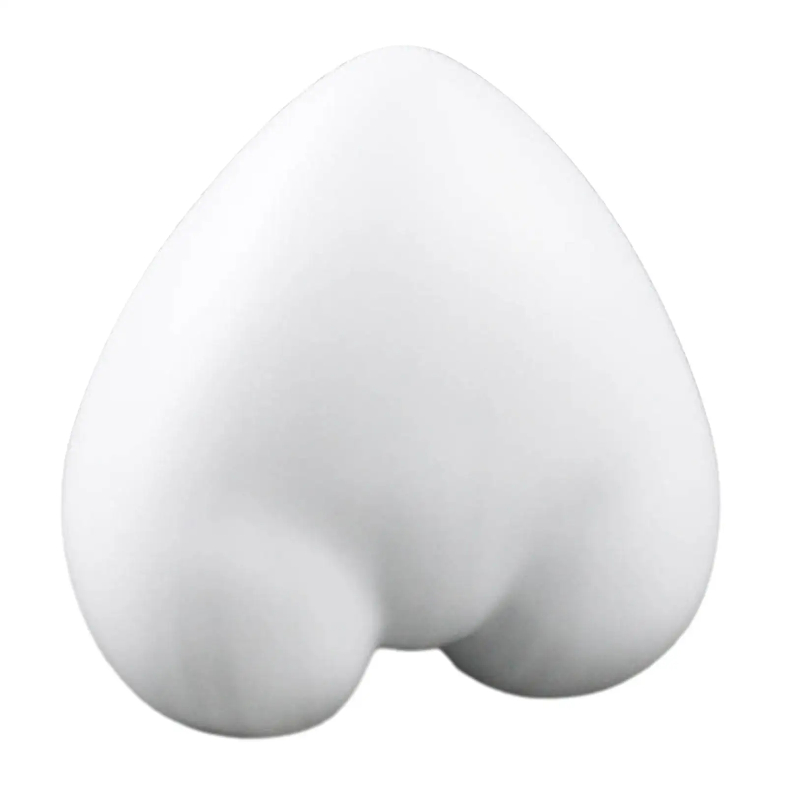 Plastic Underwear Display Rack Heart Shaped Pants Stand for Retail Window Counter Adult Lingerie Mannequin Photography Prop