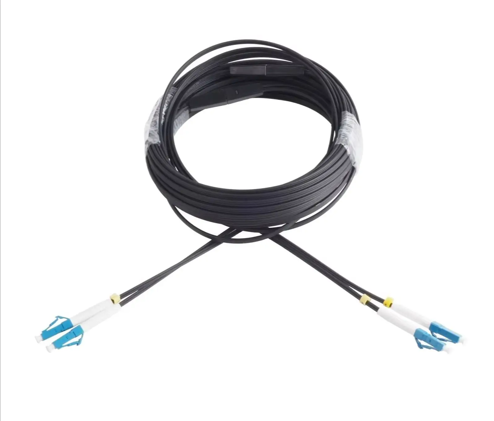 US 30M Single-mode 2-core Outdoor UPC 2 LC to 2 LC Fiber Optic Wire /80M Single-mode 4-core UPC 4LC-4LC Indoor Patch Cord
