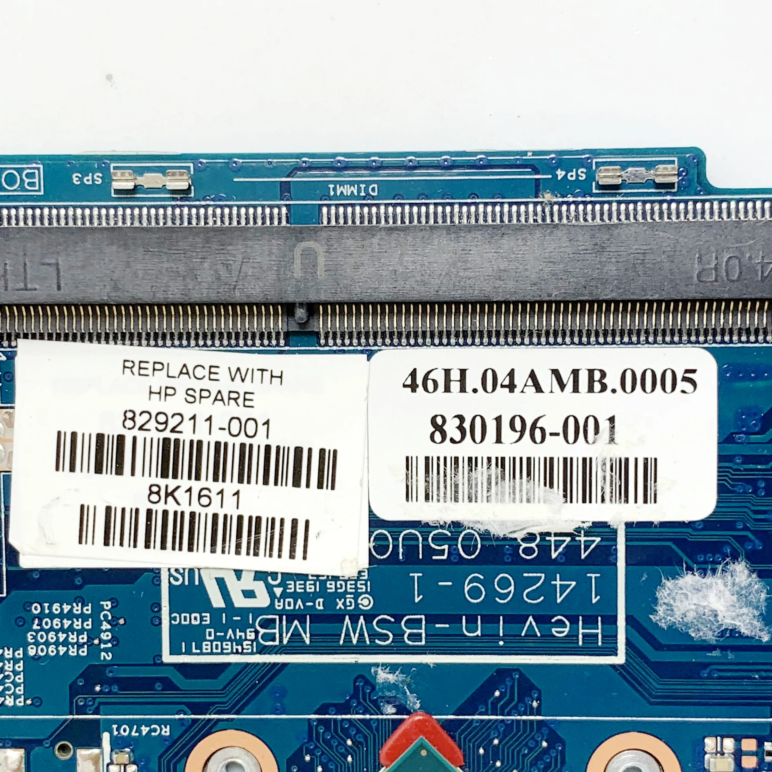 829211-501 829211-001 829211-601 W/SR29H N3050 CPU untuk X360 11-K120NR 11-K Motherboard Laptop 14269-1 448.05U04.0011 100% Diuji