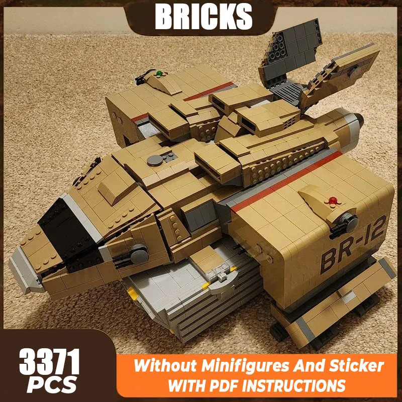 Briques de construction d'avion militaire, modèle MOC, technologie de livraison directe Viking, blocs modulaires, cadeau de Noël, jouets de bricolage, ensembles d'assemblage, DR-4