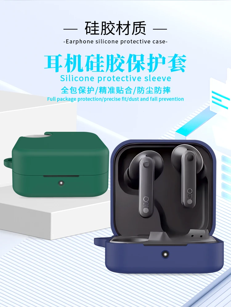 Kopfhörer Silikonhülle für CMF Buds Pro 2 Box Soft Shell Schutzabdeckung für CMF von Nothing Buds Pro2 Kopfhörer Haut Zubehör – Detail 2