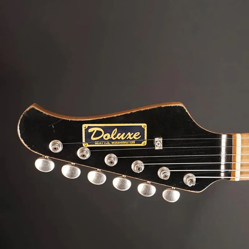[Custom] Personalized Decorative Plaques | Smooth-Surface Laser-Engraved Speaker Nameplates | Guitar Headstock Nameplates view 5