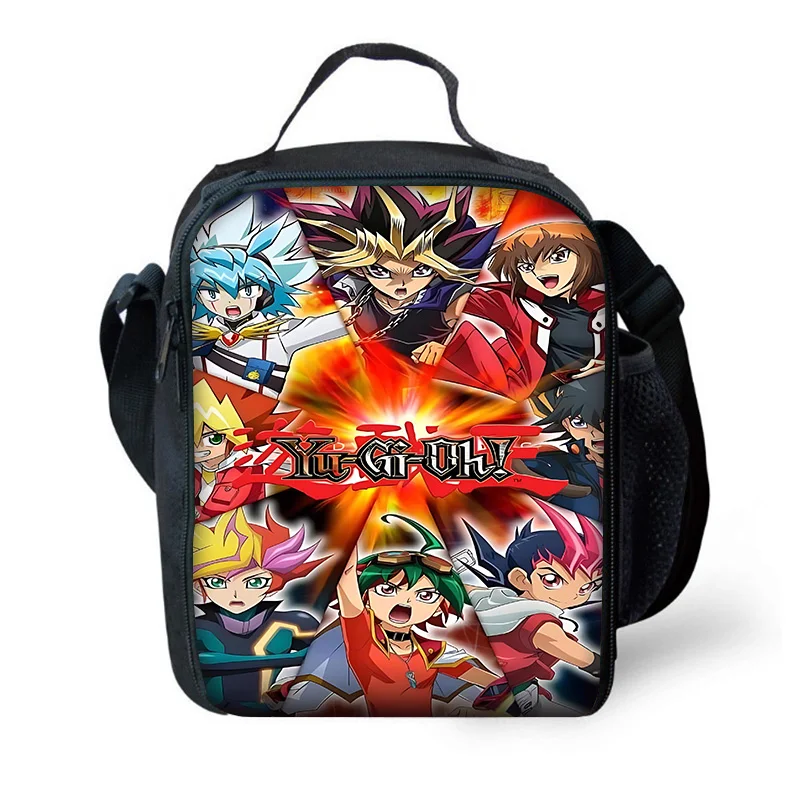 Top Games Duel Monsters Kind Geïsoleerde Grote Capaciteit Tas Voor Jongen Meisje Student Outdoor Picknick Hervat Thermische Koelbox