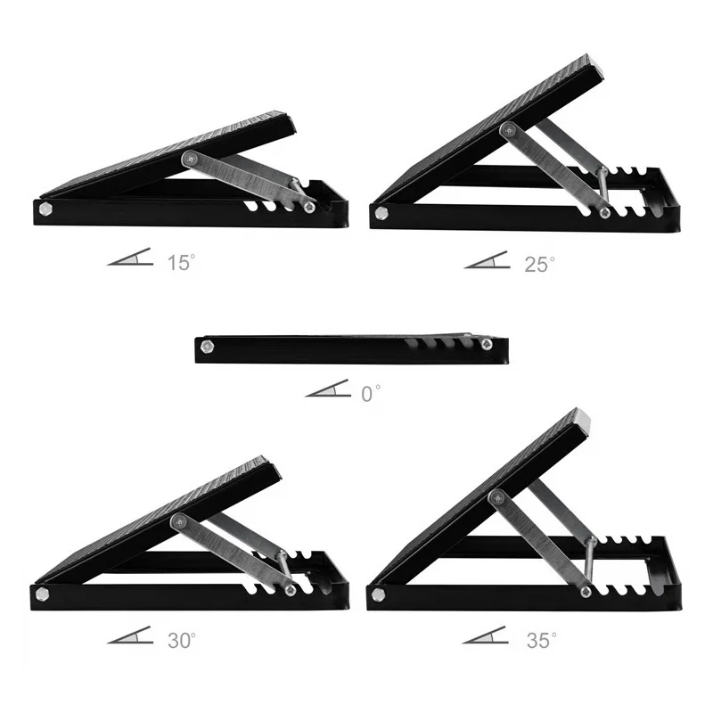 Foot Stretcher Calf Stretch Board Anti Slip Slant Foot Massage Adjustable Incline Boards Ankle Calf Stretcher Auxiliary Pedal