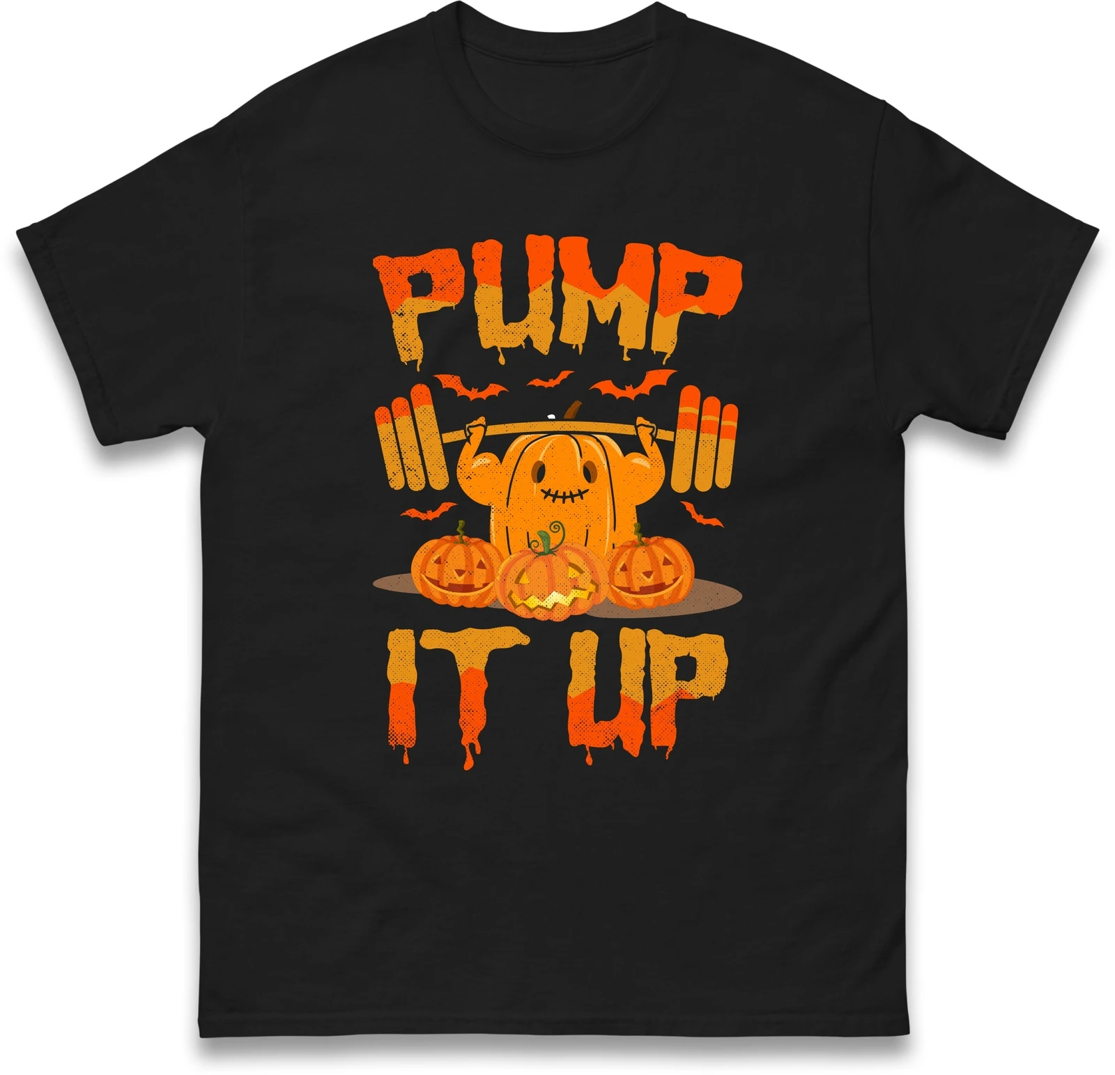 Camiseta de Halloween Pump it Up, fiesta nocturna de calabaza de Halloween, regalo espeluznante y espeluznante