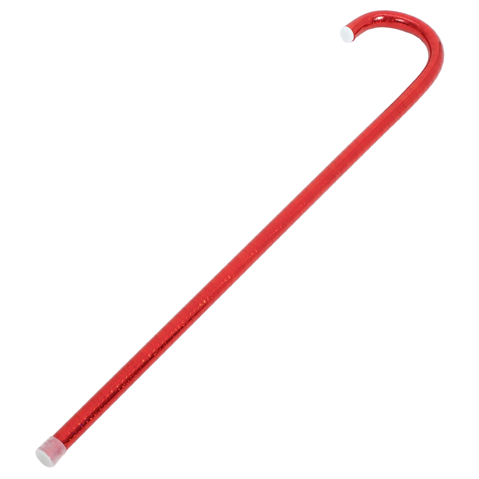 

Jazz Dance Kids Cane Prop Red 60cm PVC Halloween Party Cosplay Crutch Costume Accessory Party Supplies Stage Decor Stick