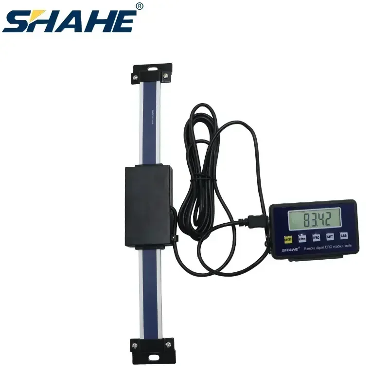 0-150mm Digital Linear Scale With Remote Display Digital Readout Linear Scale External Display Linear Ruler With Base