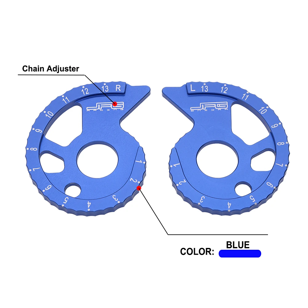 For YAMAHA TTR250 TTR 250 1996-2006 2000-2006 CNC Motorcycle Chain Guide Adjuster Footpegs Brake Pedal Step Clutch Brake Lever