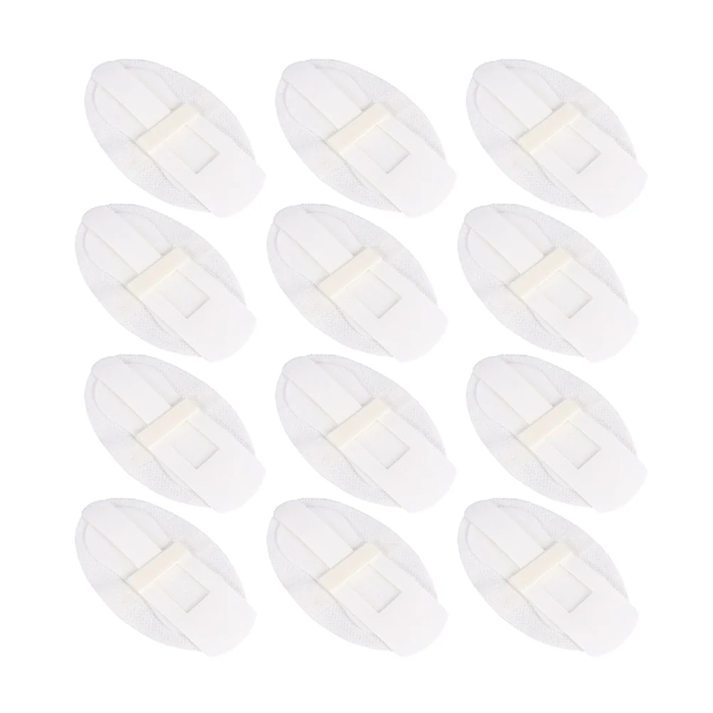 12 Pcs Catheter Fixation Adhesive Sticker Tape Attachment Drainage Tube Fixator Non-woven Fabric Paste Holder Patch