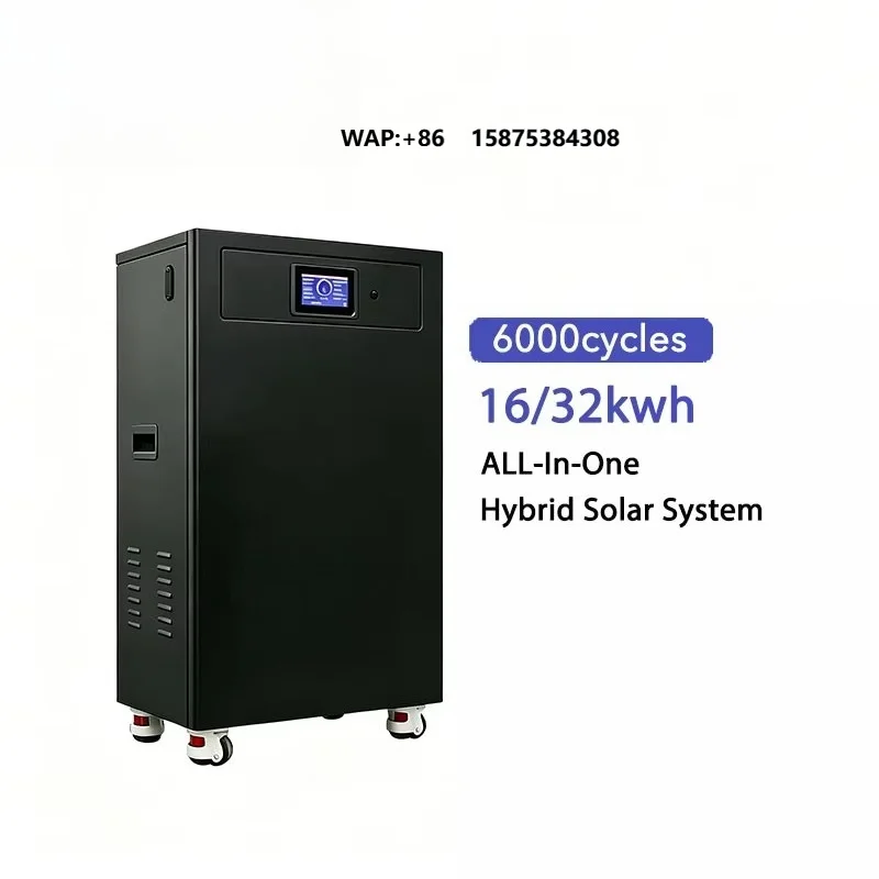 Off Grid Solar Inverter 11kW 6.2kw Home Energy Storage System Lithium Battery 16kWh 15kW 32kWh Complete Solar Power System