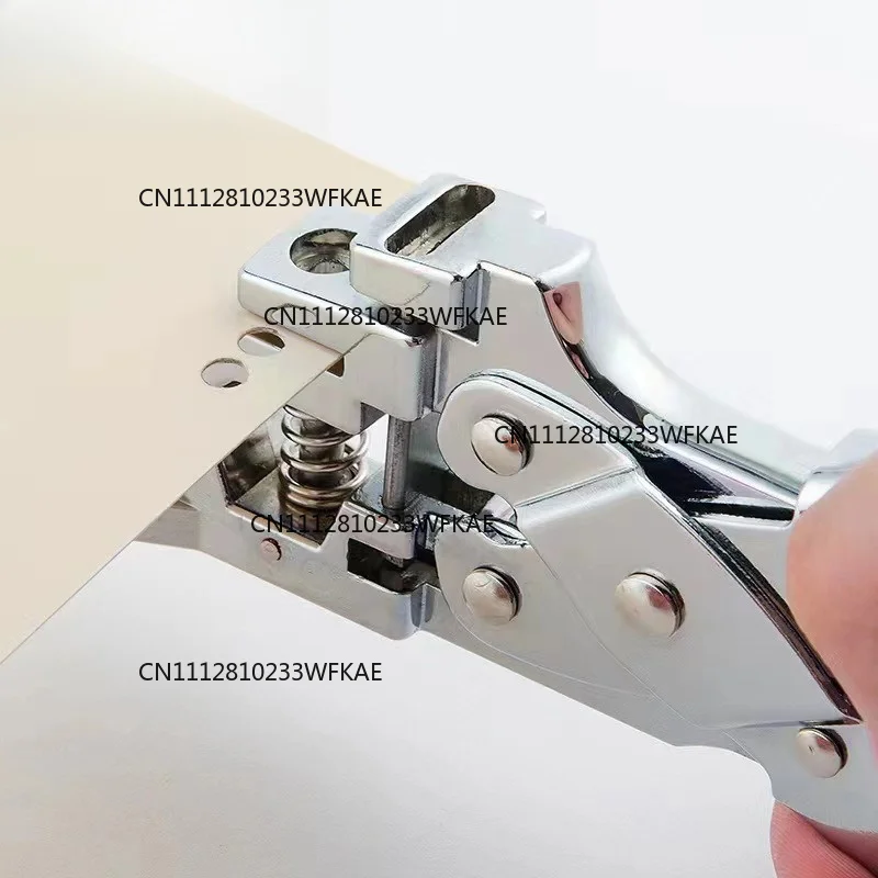 PVC card round hole rounded corner elliptical 3 desktop small multi-function manual hole punch