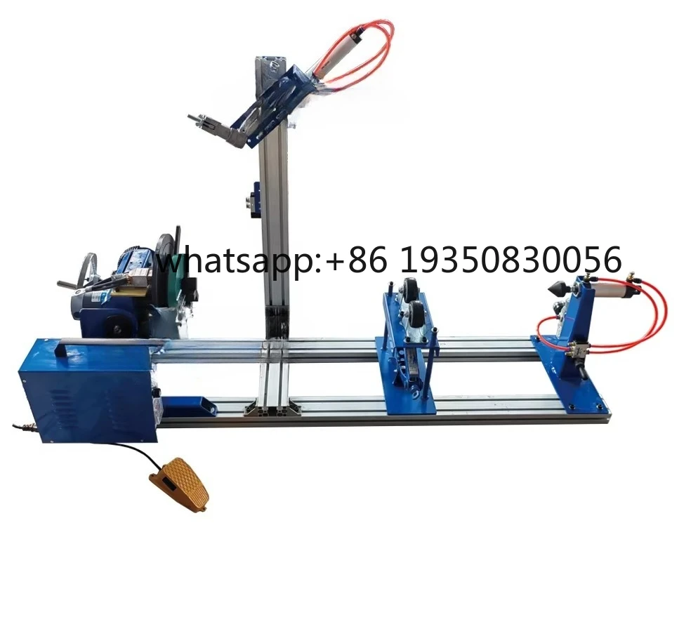 

Height Adjustment Support Roller Torch Holder Manual Welding Positioner for 200kg Pipe Flange Welding