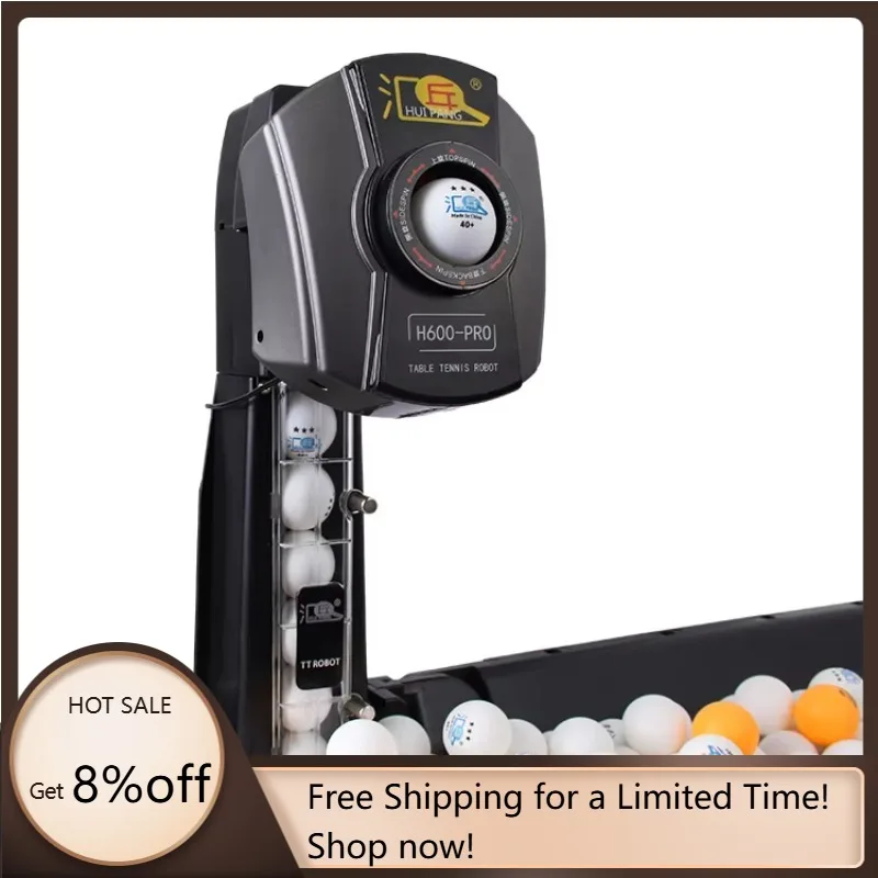 آلة تقديم روبوت تنس الطاولة الاحترافية STLF Huipang H600-PRO