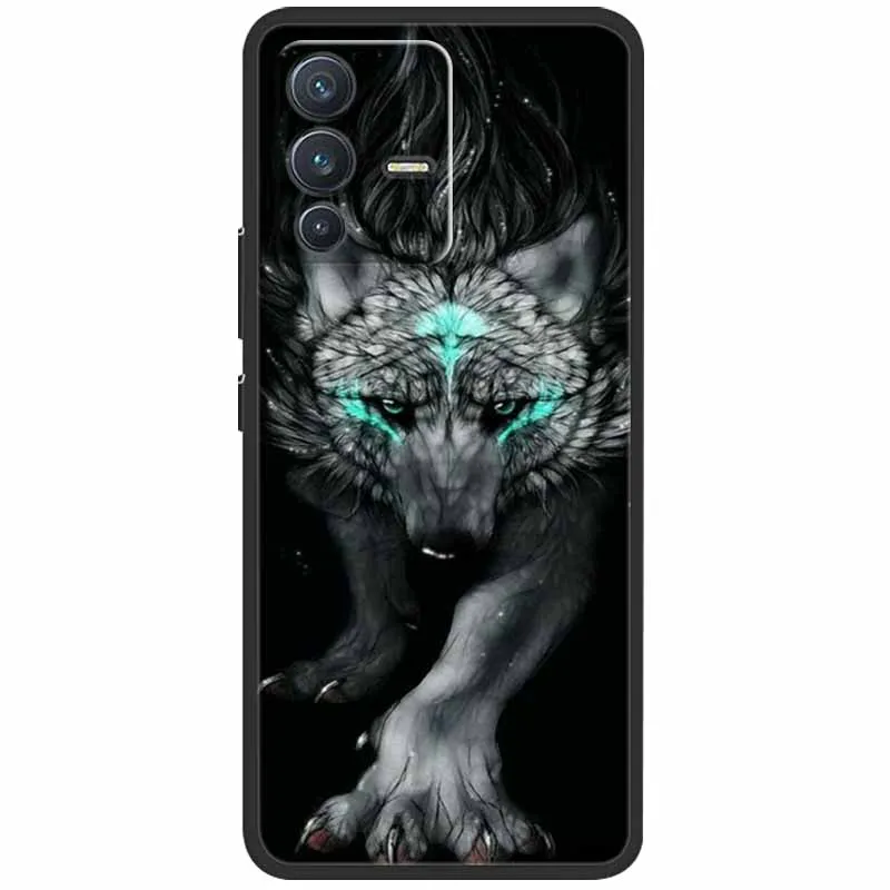 Coque pour vivo V23 5G Housse V23 Pro Coque arrière de protection souple en silicone pour vivo v 23 5G Coque V2130 V2132 V23Pro Sac pare-chocs en TPU