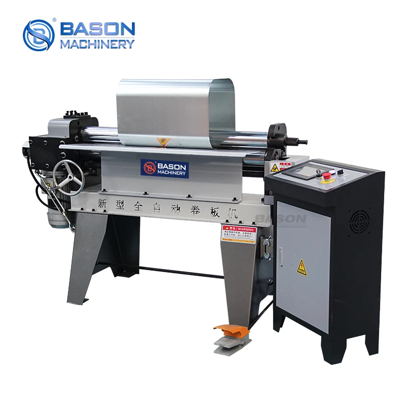Duct Making Machines Round Duct Machine HVAC Duct Rolling Machine CNC Plate Bending Roller