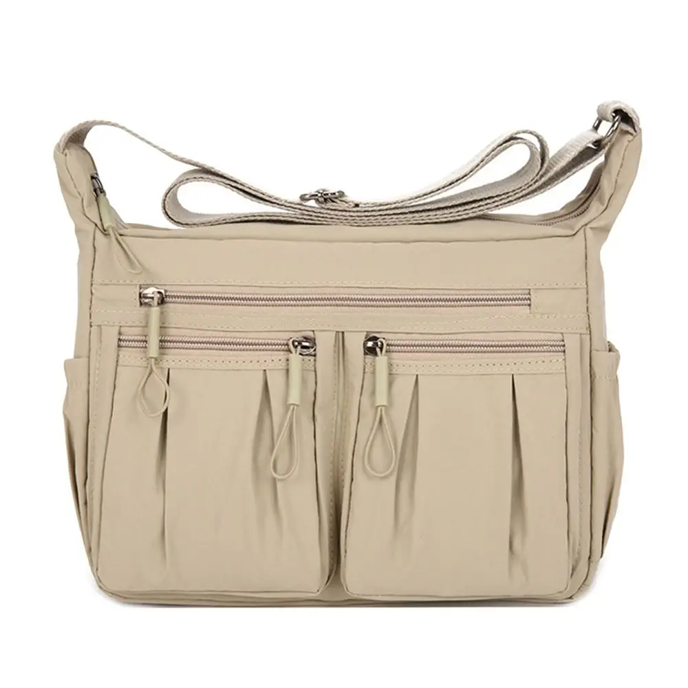 Fashion Large Capacity Shoulder Bags Vintage Casual Handbags Multifunction Simple Messenger Bag Women Men