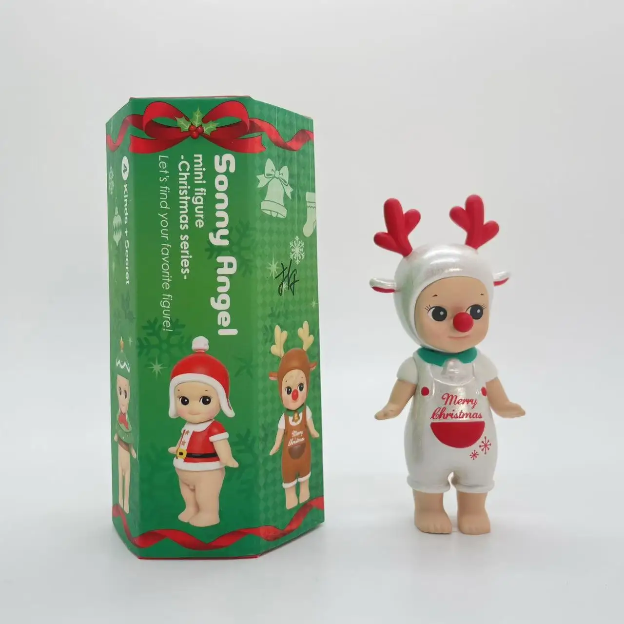 Sonny Angel Mini Figure Christmas series 2015 Blind Box  Toy for Girl Mystery Box Reindeer Sanya Claus Candle Chrisimas Tree