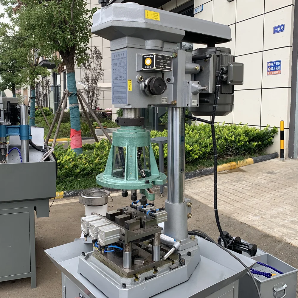 Gear Type Drilling And Tapping Machine Bench Industrial Pillar Drilling Machine For Bicycle Parts And Aluminum Die Casting Parts