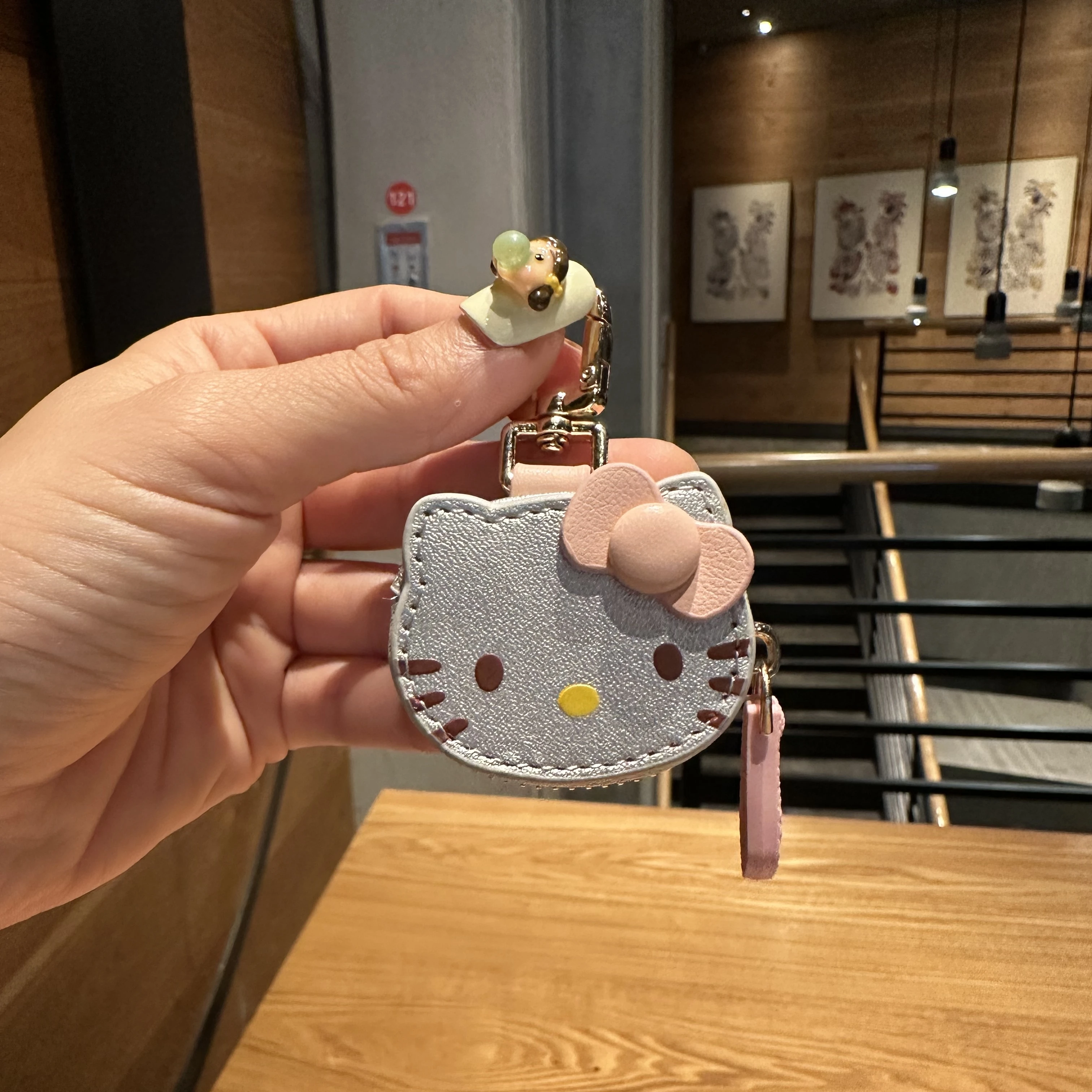 Hallo Kitty süße Sanrio Cartoon Katze Tasche Anhänger Kuromi Mini Schlüsselanhänger Puppe Yugui Hund Auto Schlüsselanhänger Mädchen hängende Verzierung Kawaii