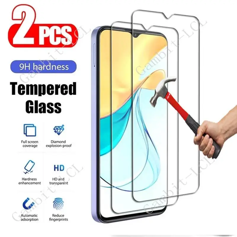 2PCS For ZTE Axon 30 40 50 Lite Blade A33s A33+ A34 A53 Pro Plus A54 A73 4G 5G V40 Design Screen Protector Tempered Glass Film