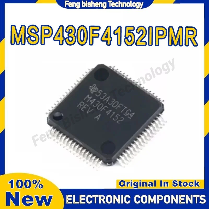 5PCS MSP430F4152IPMR MSP430F4152 MSP430F MSP430 MSP IC MCU Chip LQFP64 100% Nuovo Originale in magazzino