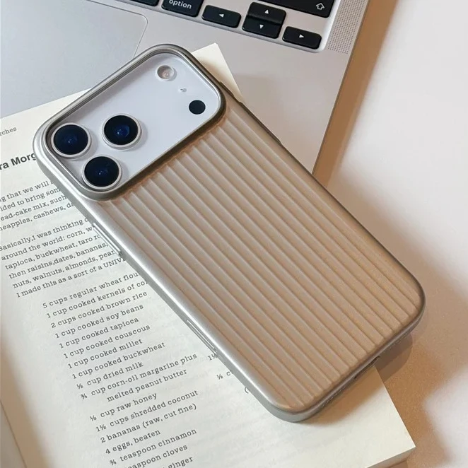 Für MagSafe 3D-Streifen Matt-Hülle für iPhone 17 16 15 14 Pro Max Magnetische Harte PC-Beschichtung Stoßfeste Frosted Ultra Slim Schutzhülle
