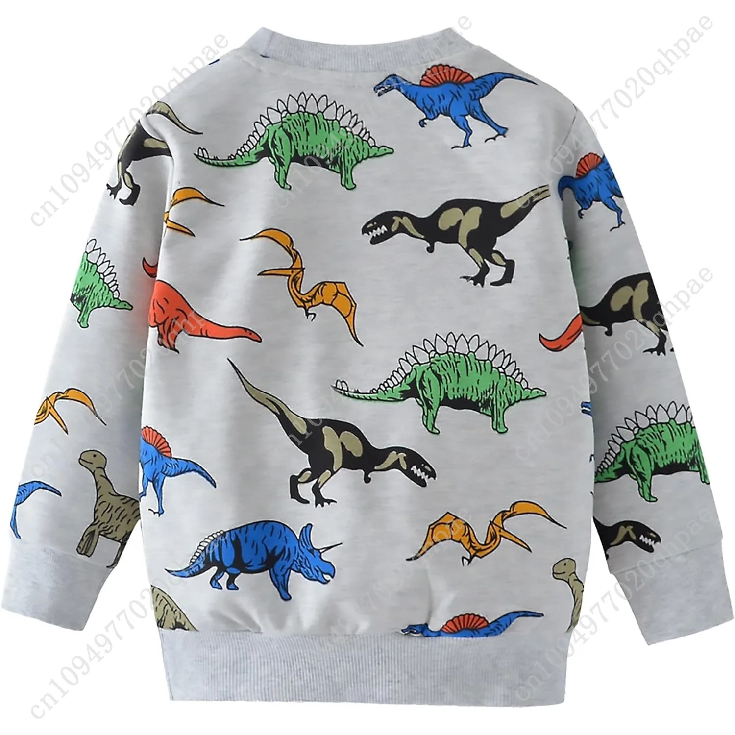 AIWUHE Felpa per bambini Ragazzi Ragazze Girocollo Pullover Top Camicetta T-shirt in cotone a maniche lunghe Abiti autunno inverno 2-6 anni