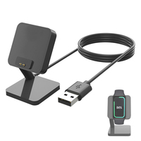 Desktop Stand Charger Adapter USB Charging Cable Charge Holder For Xiaomi Mi Band 10/9/8/Pro/Active NFC Smart Miband Wristband