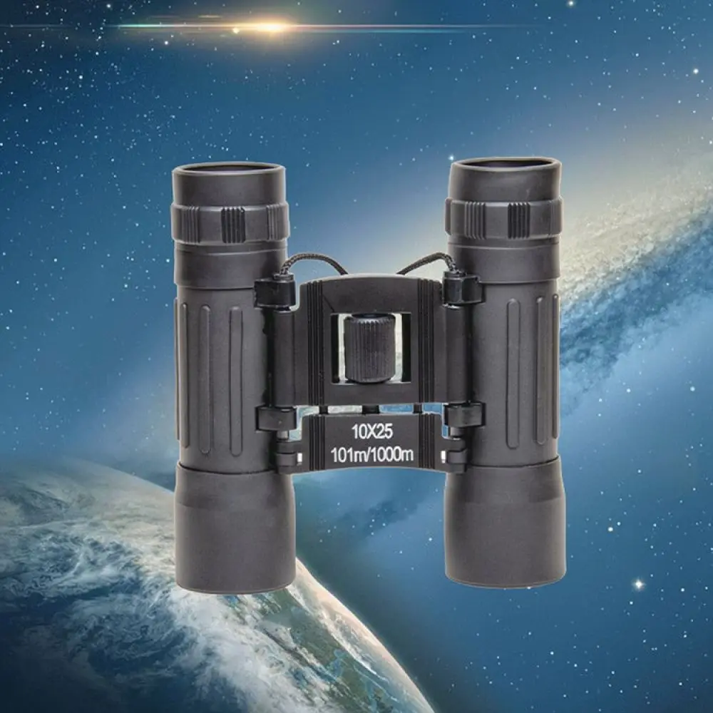 Compact Folding Binoculars High Definition Optical Sight Professional Outdoor Bird Watching Hiking Travel Gear Equipment