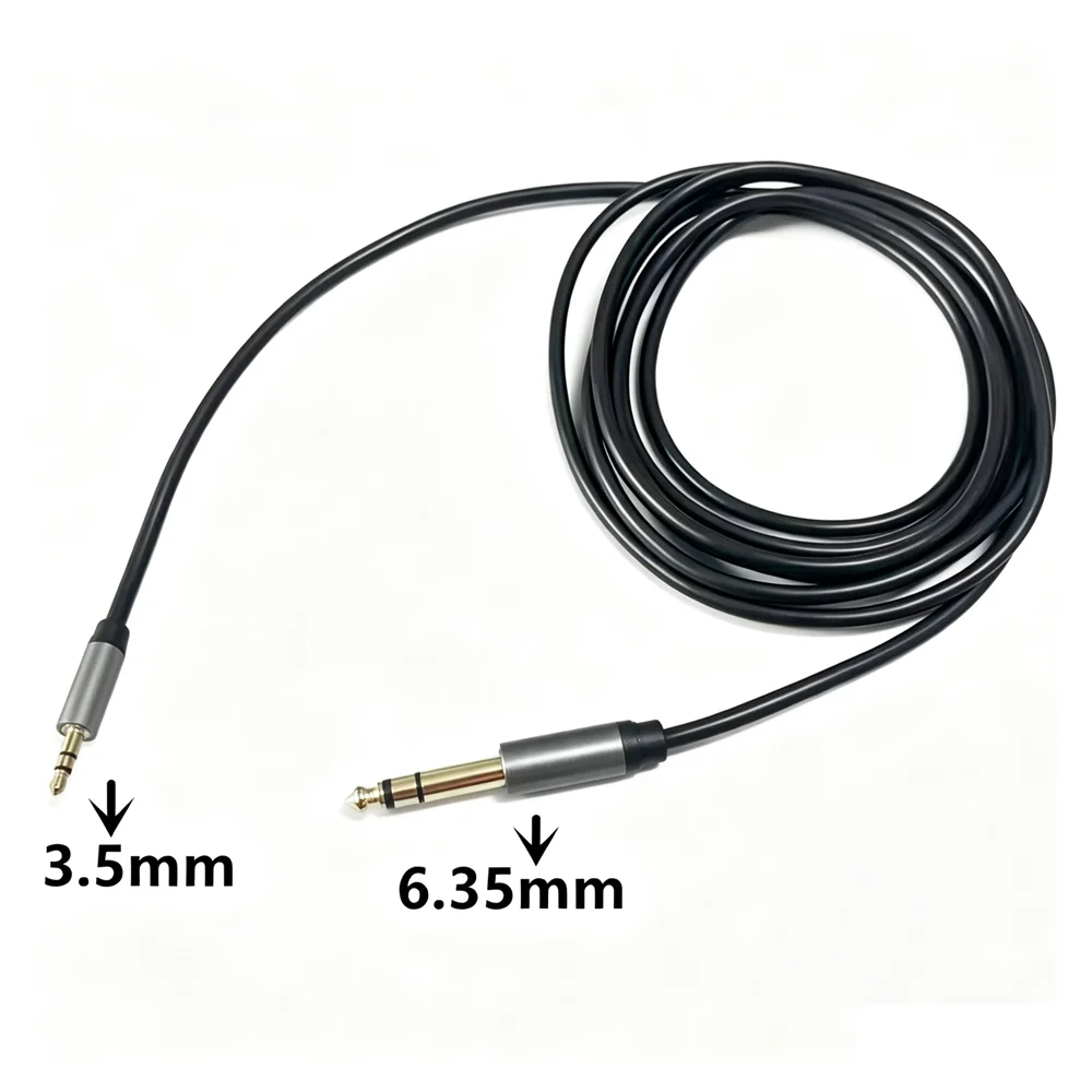 3.5mm to 6.35mm Stereo Audio Cable 6.35 1/4