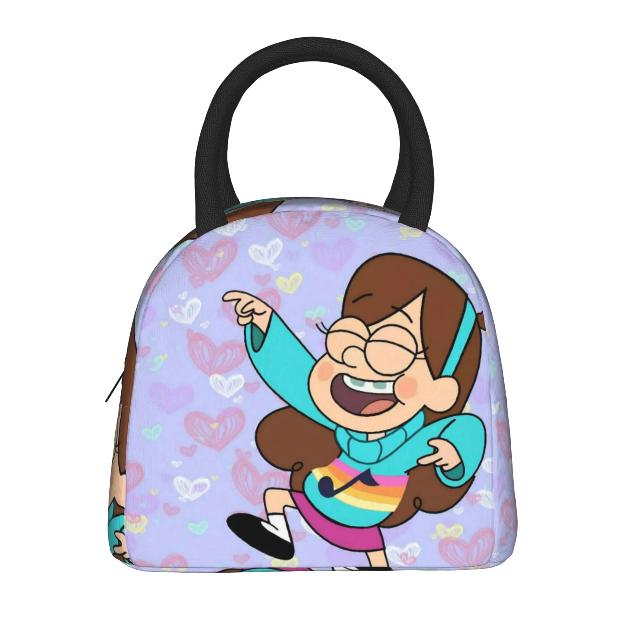 G-Gravity Falls Accessories Insulated Lunch Tote Bag For School  Food Box Portable Cooler Thermal Lunch Boxes