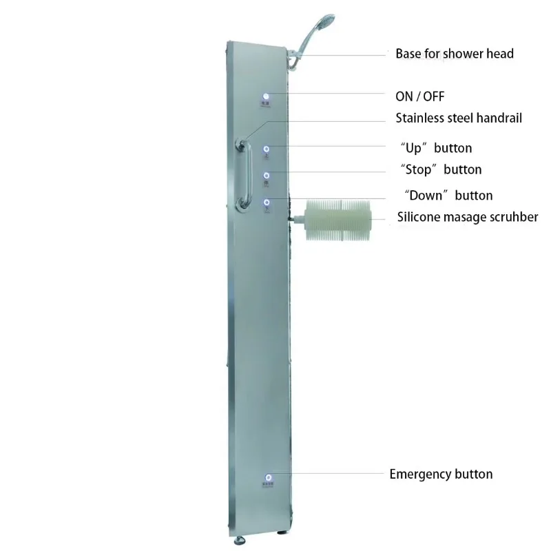 Elderly Care Automated Bathing Machine Assisted Personal Hygiene Equipment