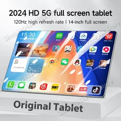 New Global Version Tablet Android iPad Air Pro 14 Inch HD Snapdragon 870 Tablet PC 5G Dual SIM Card or Wifi Google Play Tablets