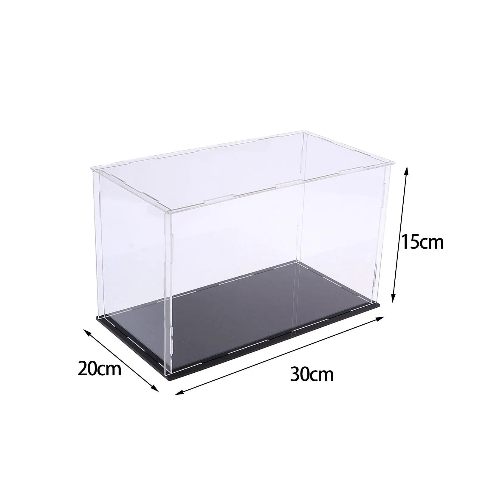 Clear Acrylic Display Case Collection Display Stand for Model Cars Statue