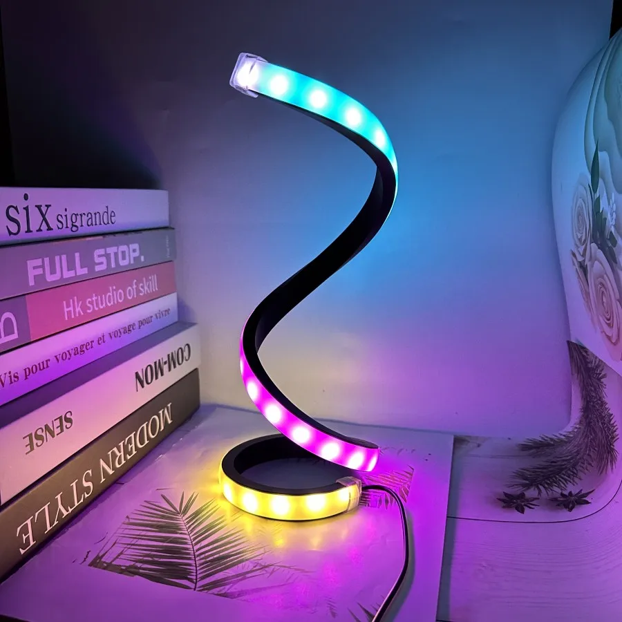 

1PC Phantom Color bottomless modern desk lamp, USB-powered - Phantom Color multiple colors