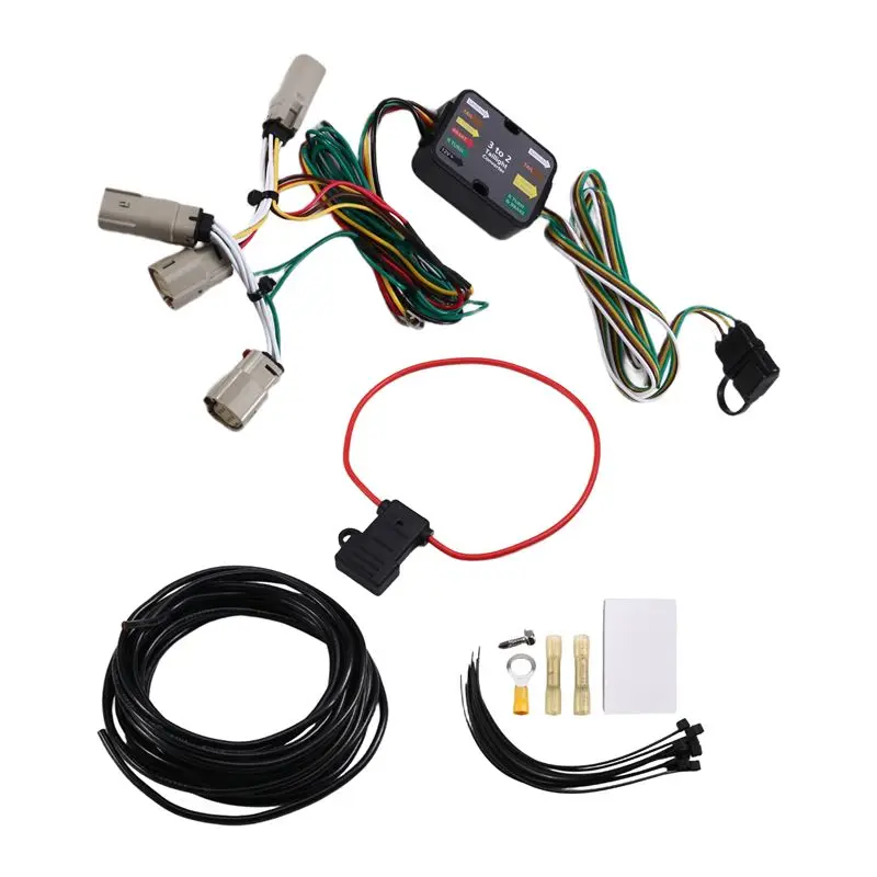

56468 Trailer Wiring Harness Kit For Ford Bronco 2021-2024 4 Pin Trailer Connector Plug-N32R