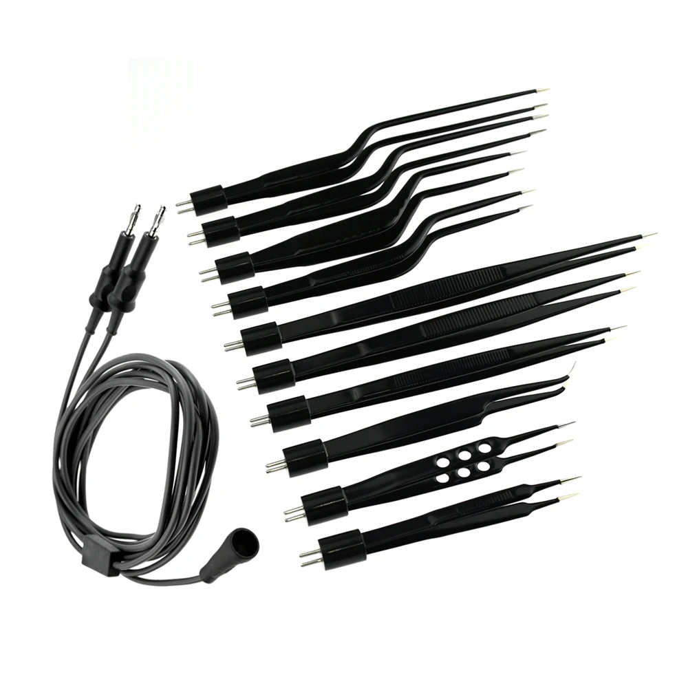bipolar-forceps-tweezers-electrocoagulation-tweezers-high-frequency-electroknife-compatible-with-electrocoagulation