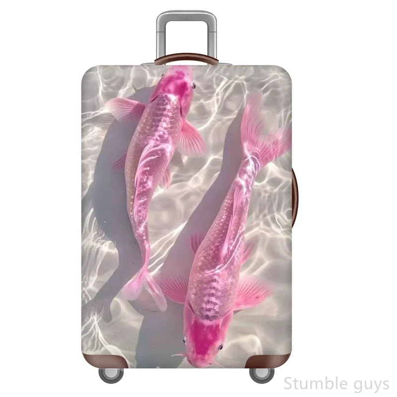 

Elastic Dustproof Suitcase Cover Protective Scratch-Resistant Stretchy Luggage Sleeve Essential Travel Accessory Air Travel