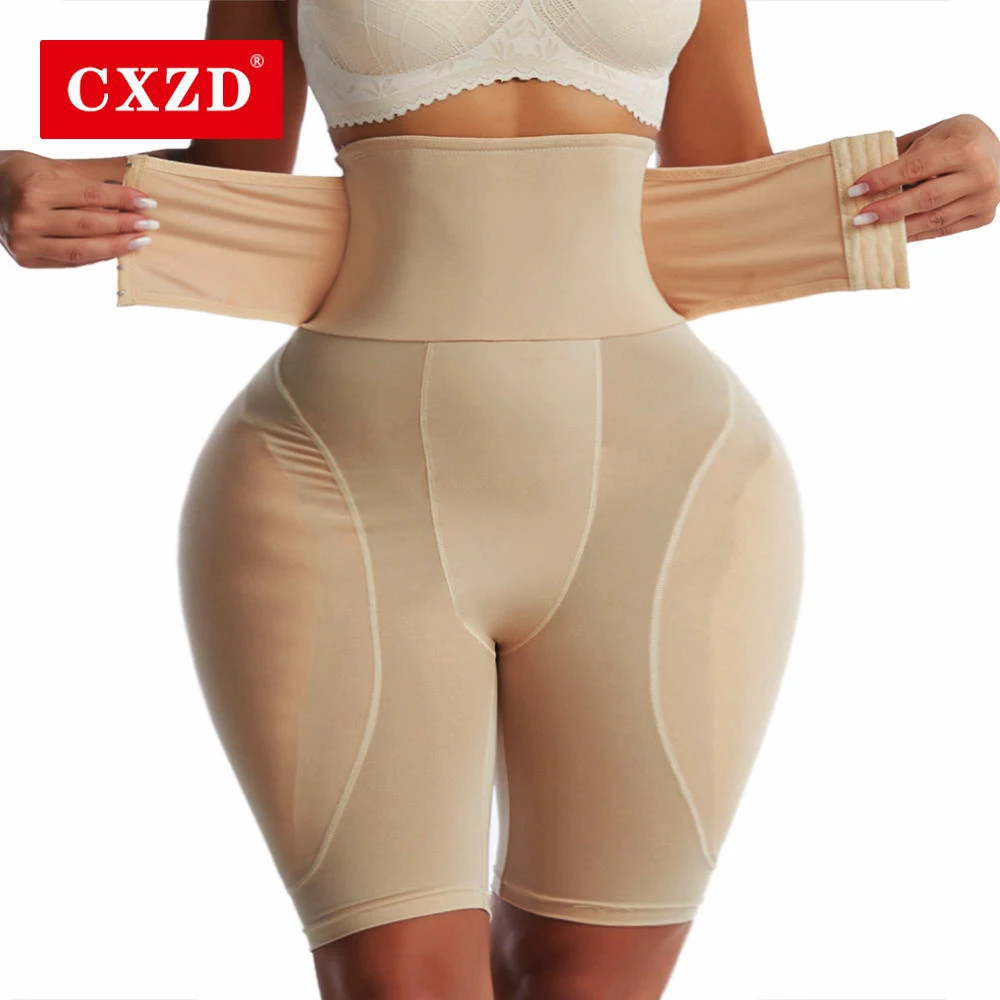 CXZD Butt Pads for Bigger Butt Hip Pads Hip Enhancer Upgraded Sponge Padded Butt Lifter Panties Shapewear Tummy Control Women