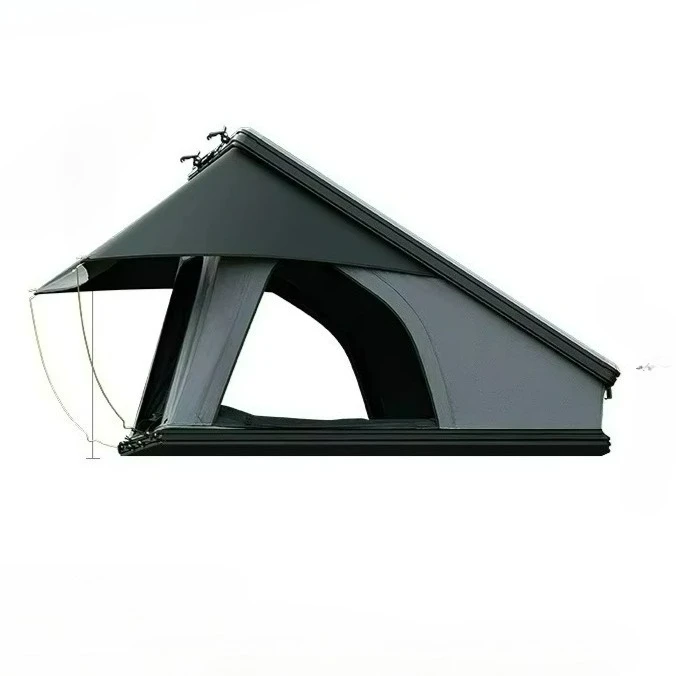 

Hot Sale Outdoor Aluminum Alloy Car Roof Tent Cross-Border Camping Overnight Folding Car Roof Tent Exterior Accessories Hot Sale