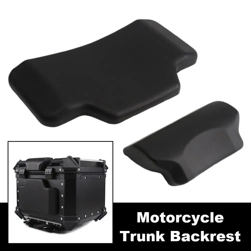 Motorcycle Trunk Backrest High Rebound PU Foam Trunk Cushion Thickened Backrest Comfortable Shock Absorber Pad