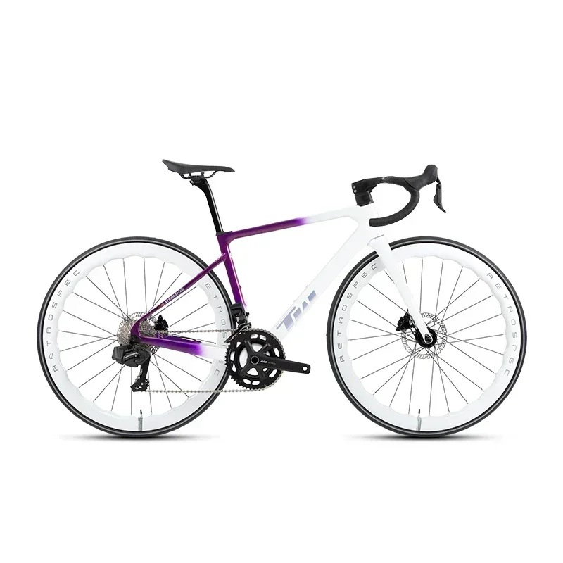 AliExpress TWITTER STEALTHpro-Electronic transmission Disc Brakes,Wheeltop EDS TX7100-24S 48/50/52/54cm Carbon fiber road bicycle 700*25c