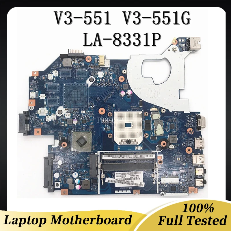 

Mainboard NB.C1711.001 NBC1711001 For Acer Aspire V3-551 V3-551G Laptop Motherboard Q5WV8 LA-8331P DDR3 100% Full Working Well