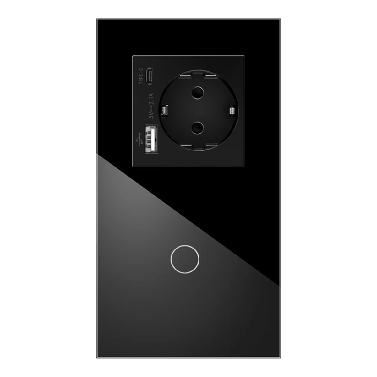 16A Wall Power Socket Touch Sensor Switch Europe Russia A EU PlugJAS