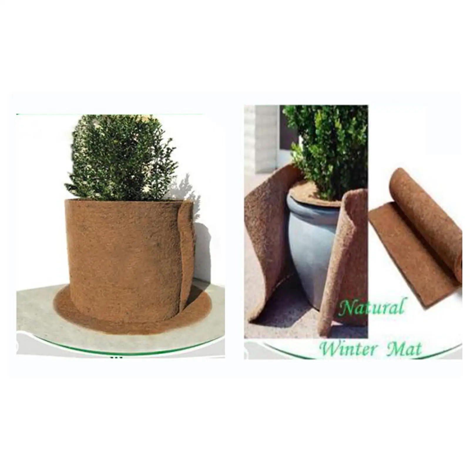 Coconut Growing Mat Coco Liner Roll for Hanging Baskets Garden Planter