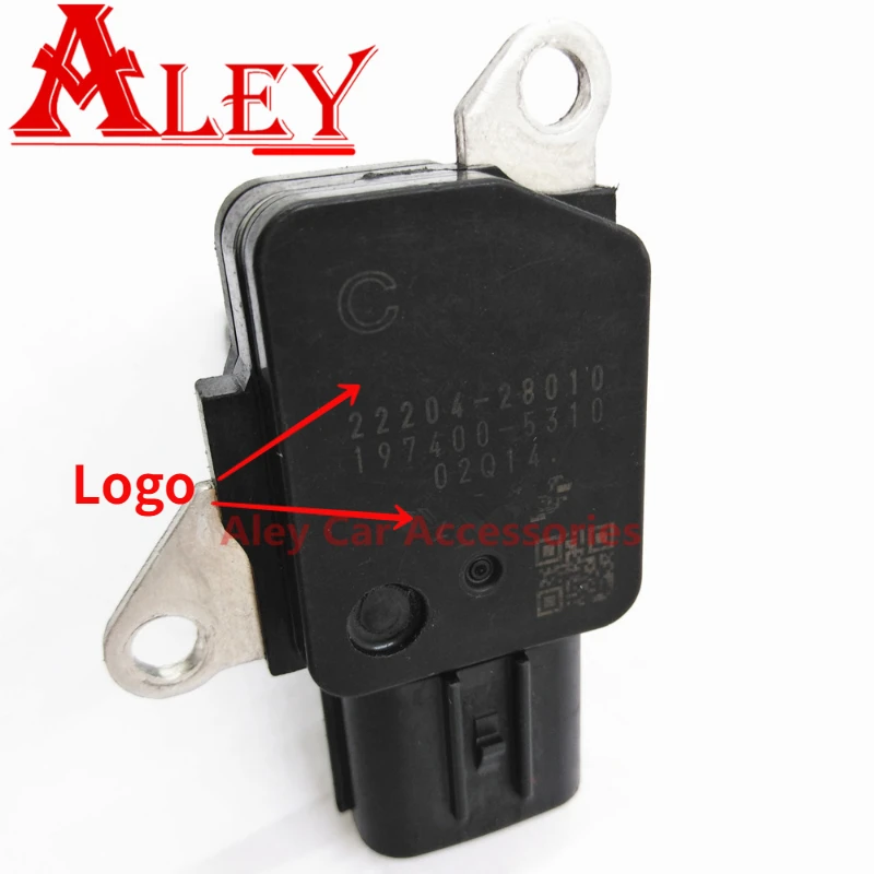 Original 22204-28010 197400-5310 Mass Air Flow Sensor For Toyota ASV50/AVV50/GRS20