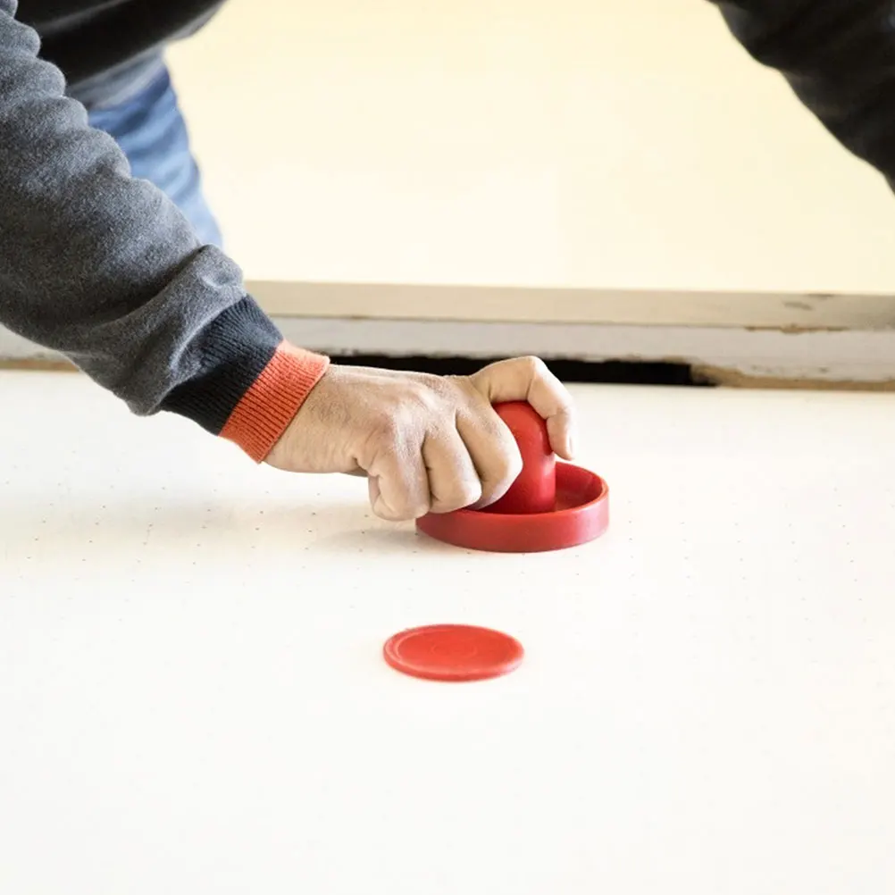 1 set di dischi da hockey ad aria, parti di ricambio in plastica premium per mini gioco da tavolo, protezione per superficie liscia a scorrimento rapido