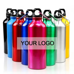 Custom Logo colorful Outdoor Sport Bicycle Bottle Promotional 400ML 500ML 600ML 750ML 1000ML Aluminum Water Bottle